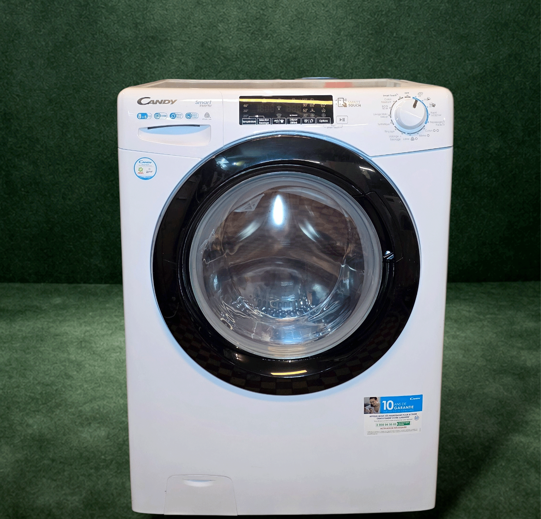 Lave-linge Séchant Candy 8kg/5kg