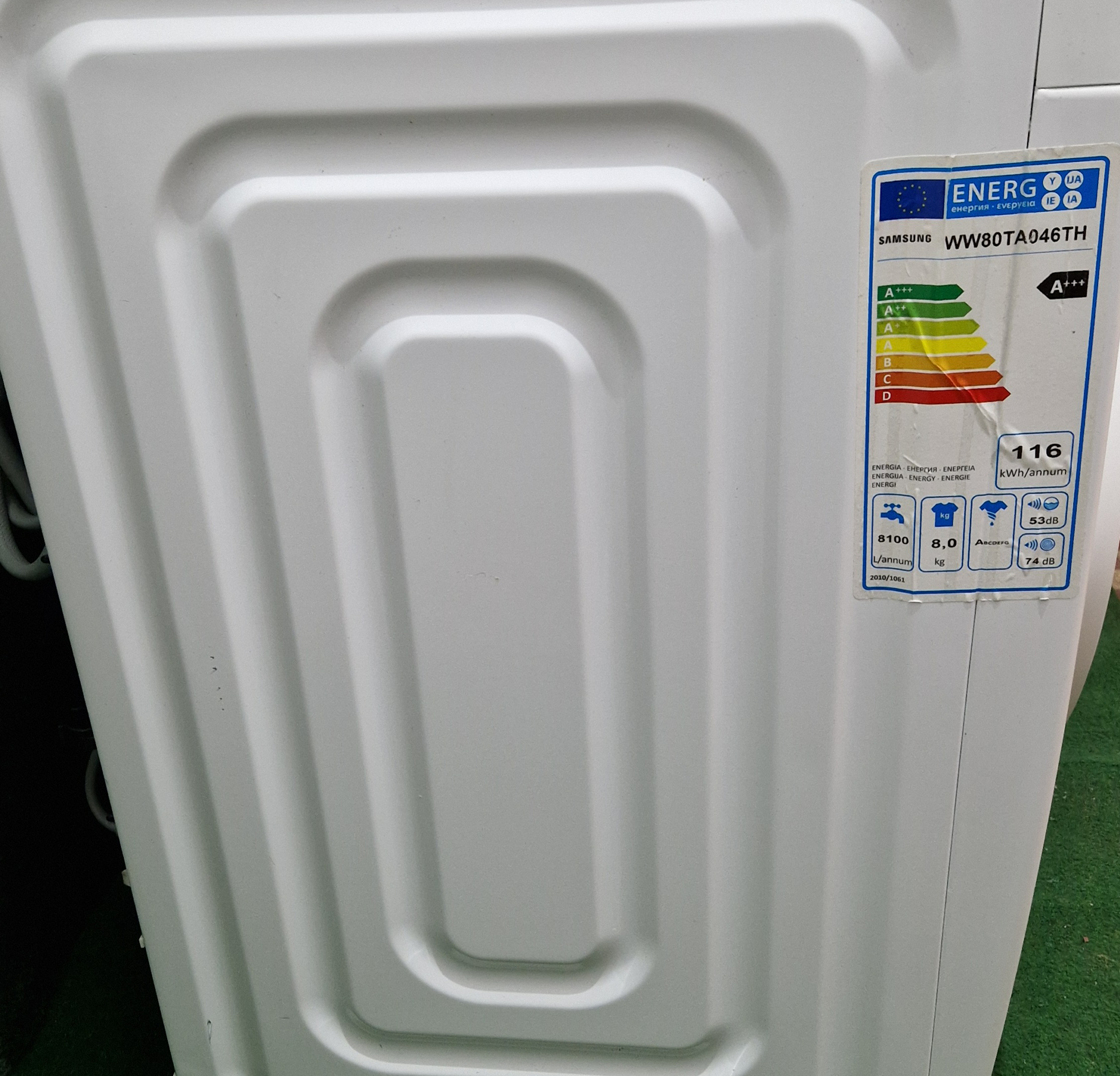  Lave-linge SAMSUNG 8kg ecobubble Vapeur image 5