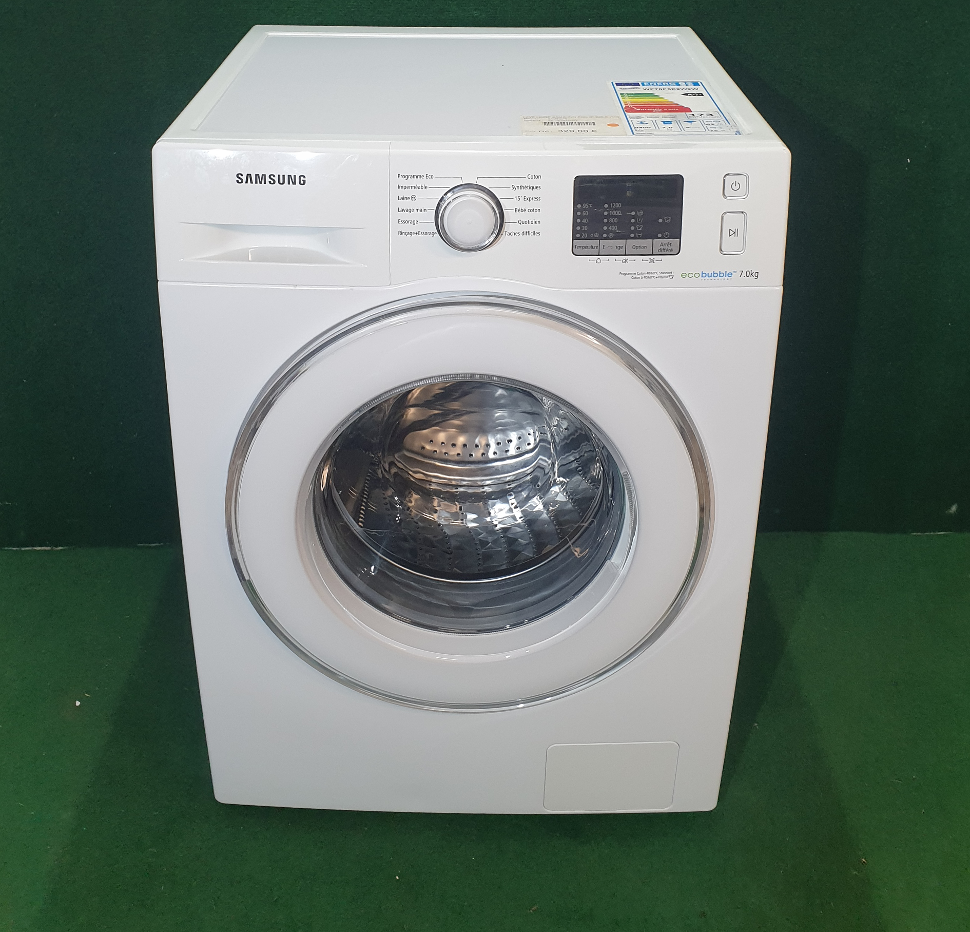  Lave-linge SAMSUNG 7kg ecobubble  image 2
