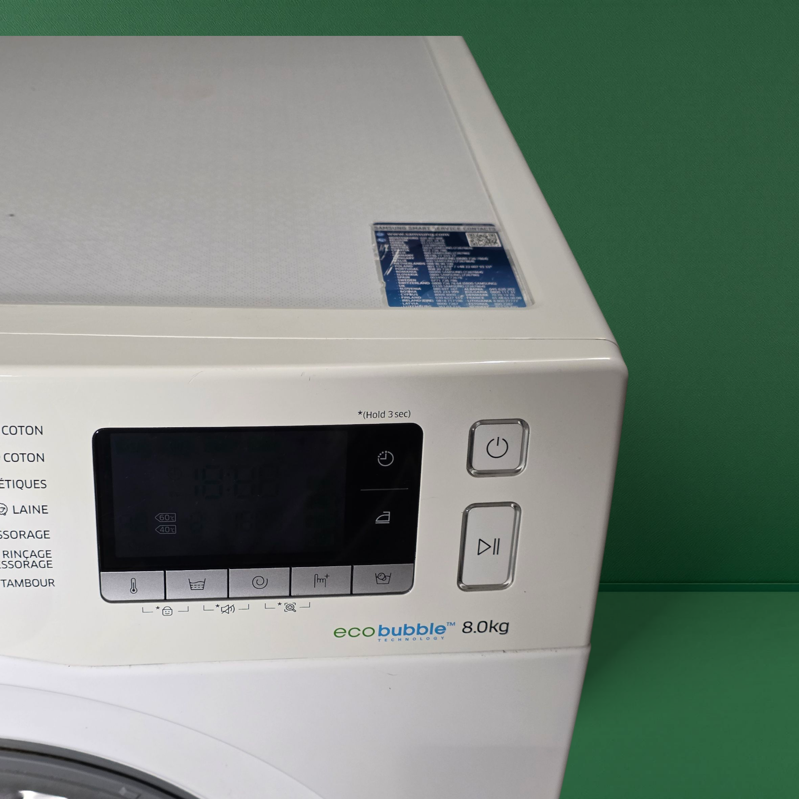 Samsung  eco bubble 8KG image 3